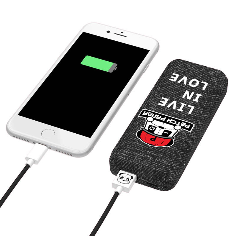 EVA6000-P Power Bank-Patch panda power bank_Mobile Charger_Adorable charger