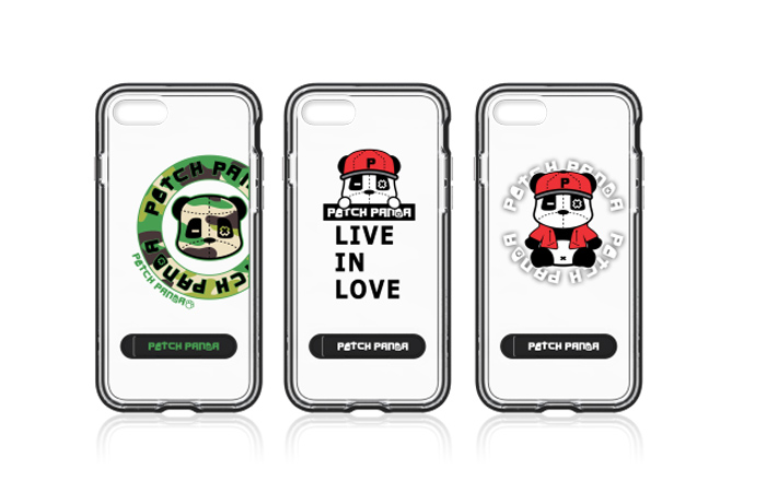 patch panda iphone case