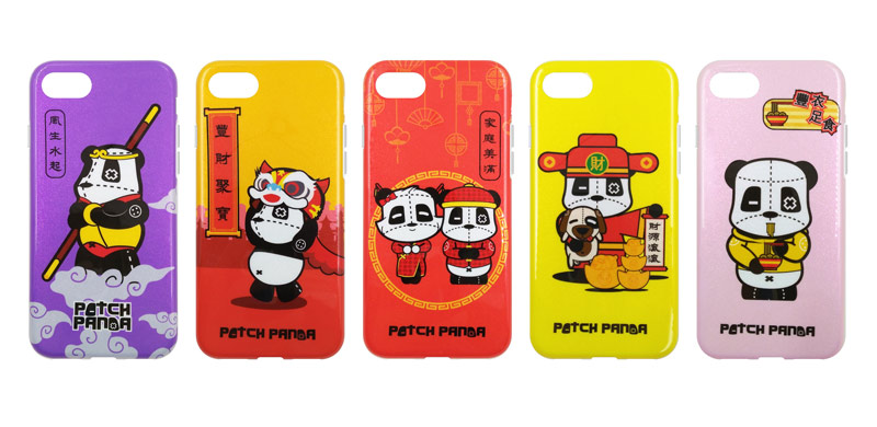 Patch Panda-Phone Case